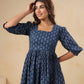 Square Neckline  short dress