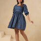 Square Neckline  short dress