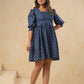 Square Neckline  short dress