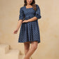 Square Neckline  short dress