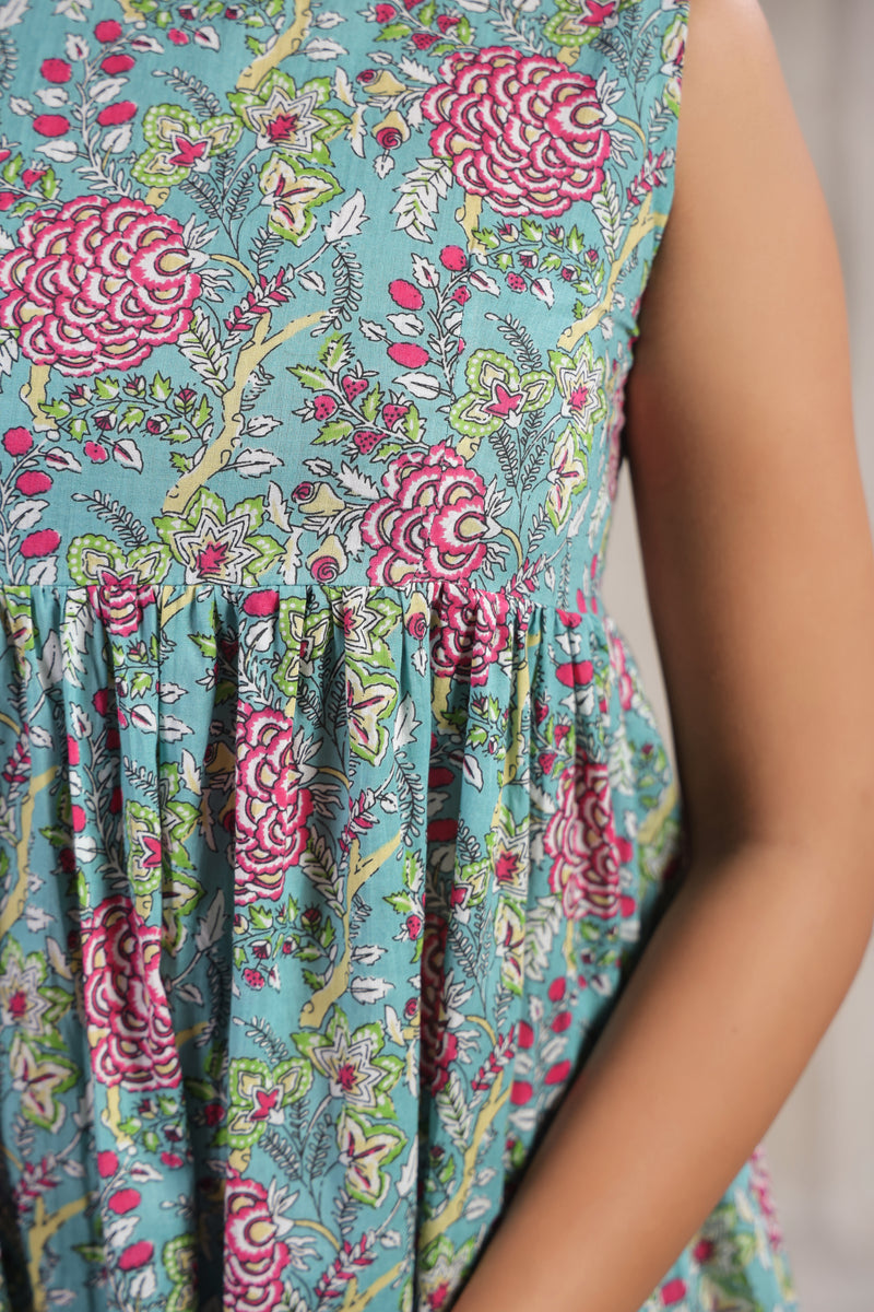 Garden Print Dress