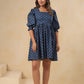 Square Neckline  short dress