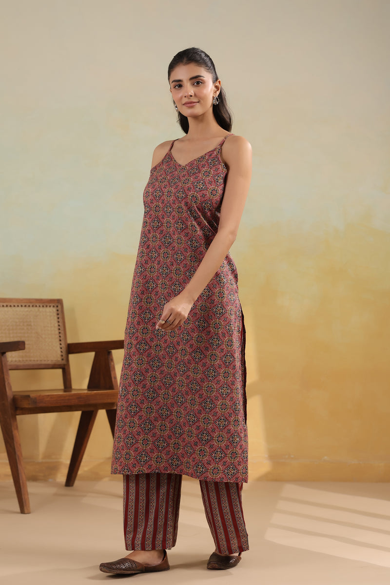 Kurti plazzo set