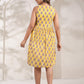 Yellow mal cotton dress