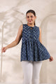 Indigo top