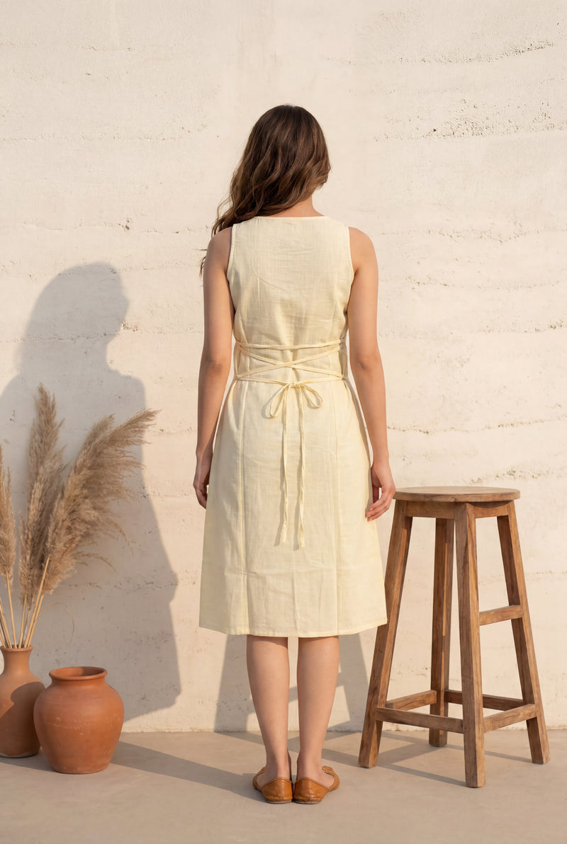 Slub Cotton Dress