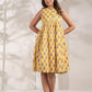 Yellow mal cotton dress