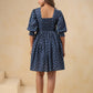 Square Neckline  short dress