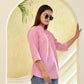 Pink Polka Dotted Top
