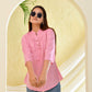 Pink Polka Dotted Top