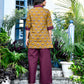 Dark Mustard Printed Co-ord Set
