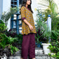 Dark Mustard Printed Co-ord Set