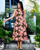Black Sleeveless Boat Neck Dress