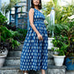 Indigo Long Dress