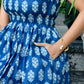 Indigo Long Dress