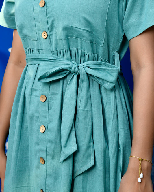 Mint Green Dress
