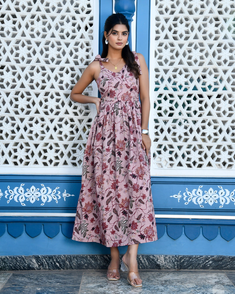 Khalsa Printed Sleeveless Dress