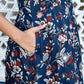 Indigo Smocking Dress