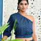 Indigo Blue Short Crop Coord Set