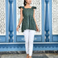Green Paplum Style Top