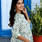 White Rocund Neck Dress