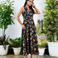 Indigo Sleeveless Neckline Dress