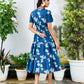 Indigo Half Sleeve Dress