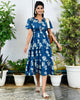 Indigo Half Sleeve Dress