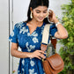 Indigo Half Sleeve Dress
