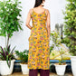 Mustard Straight Kurta Set