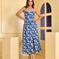 Indigo Blue Sleeveless Dress