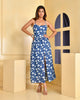 Indigo Blue Sleeveless Dress