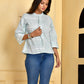 Pista Green Printed Top