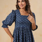 Square Neckline  short dress