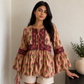 Hand block Printed Top